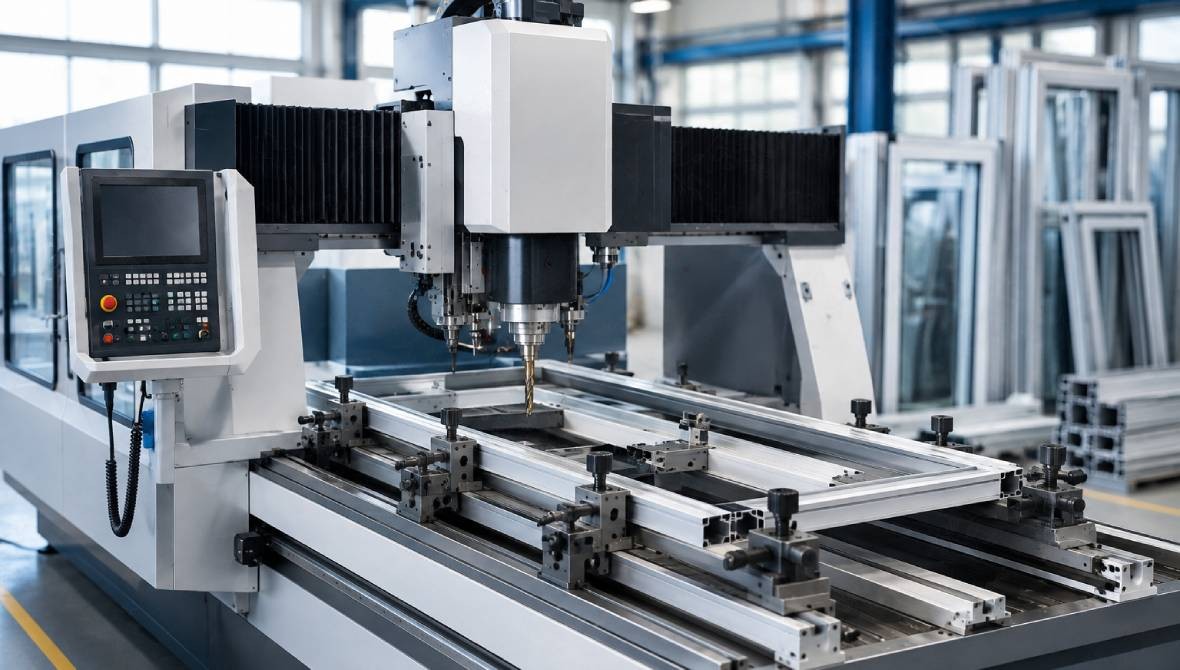 CNC Drilling Machine for Aluminum Window & Door