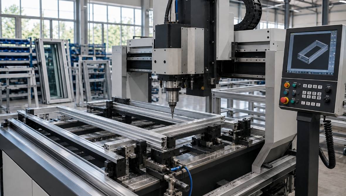 CNC Machine for Aluminum Window