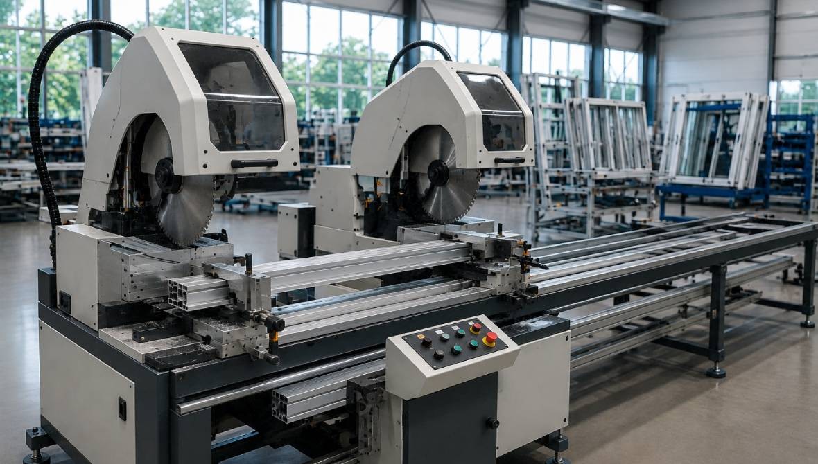 Aluminium Window Cutting Machine