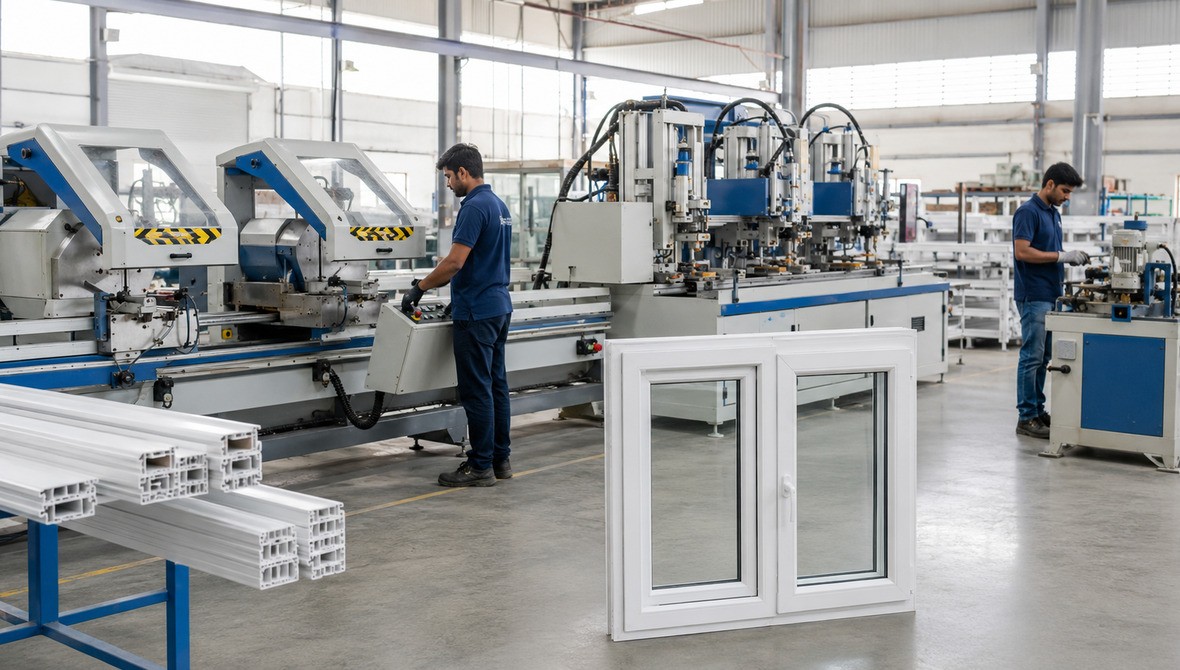 uPVC Window Making Machine Price in India