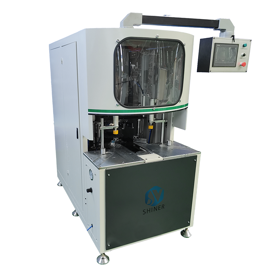 CNC Corner Cleaning Machine (three cutters)